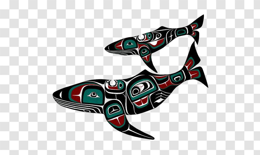 Indigenous Peoples Of The Pacific Northwest Coast West United States Art Haida People - Pattern Whale Transparent PNG