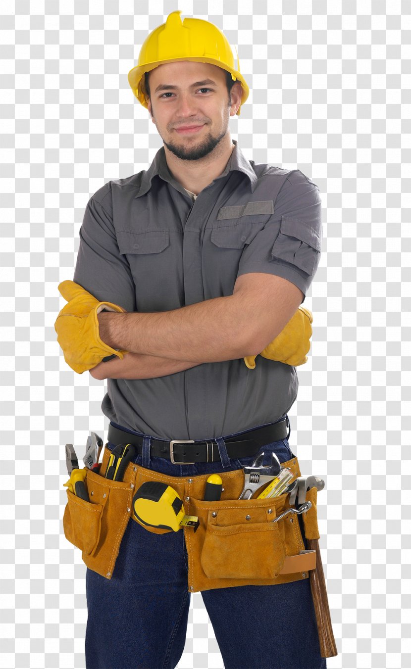 Handyman Plumbing Cleaner Building Carpenter - Blue Collar Worker - Masonry Transparent PNG