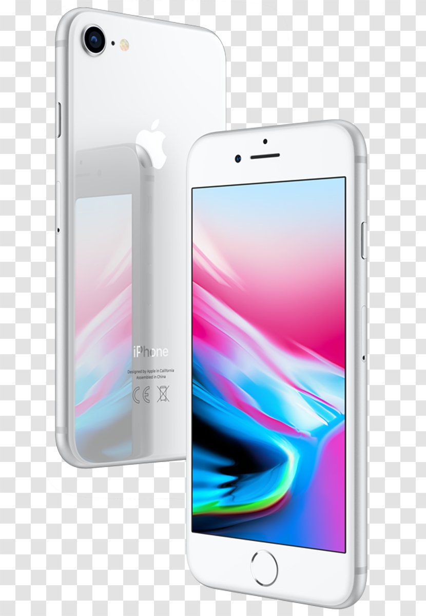 Apple IPhone 8 Plus 7 X 6 - Telephony Transparent PNG