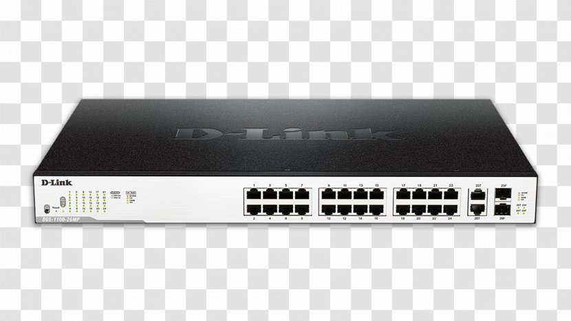Network Switch Gigabit Ethernet Power Over D-Link - Fast - Cisco Transparent PNG