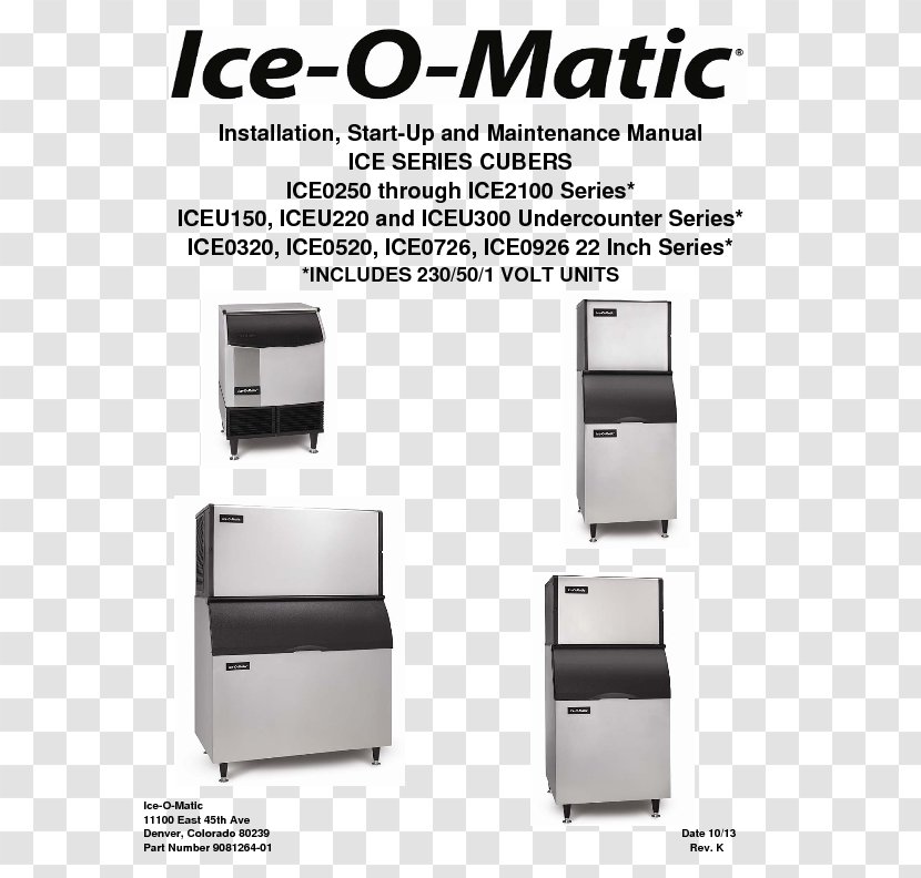 Iceomatic Ice Makers Water Refrigerant - Pump Transparent PNG