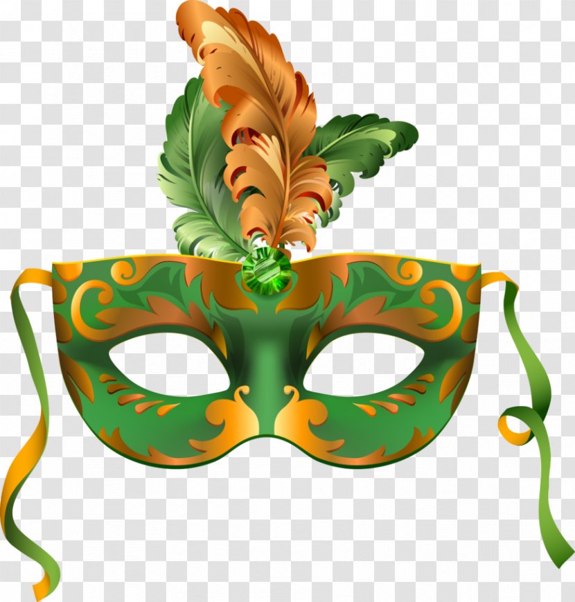 Brazilian Carnival In Rio De Janeiro Mask - Masque Transparent PNG