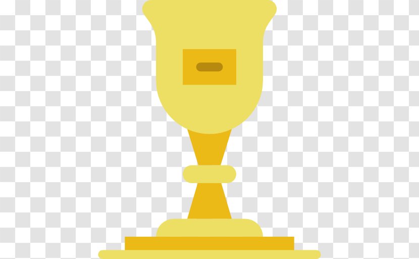 Trophy - Yellow - Drinkware Transparent PNG