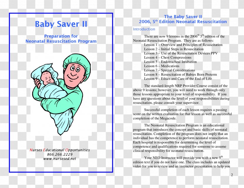Neonatal Resuscitation Program Test Infant Transparent PNG