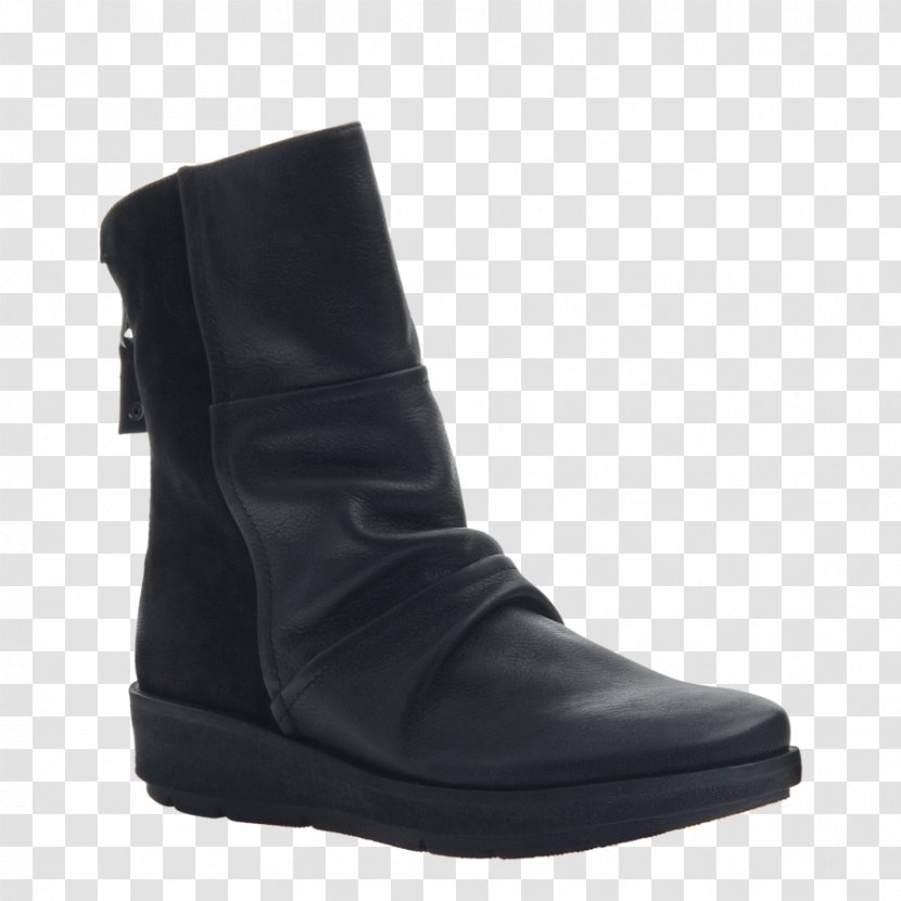 Boot Shoe Leather Footwear Botina - Black Transparent PNG