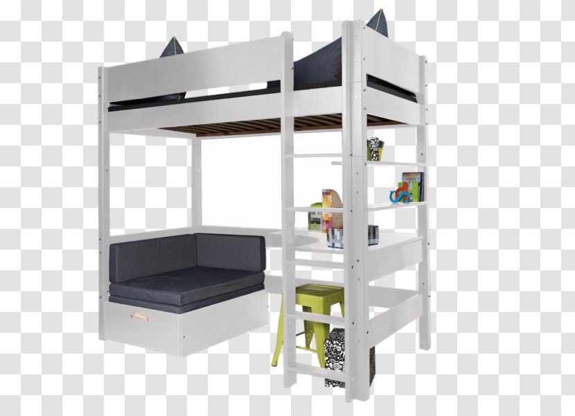 Couch Bunk Bed Mattress Sofa - Furniture Transparent PNG