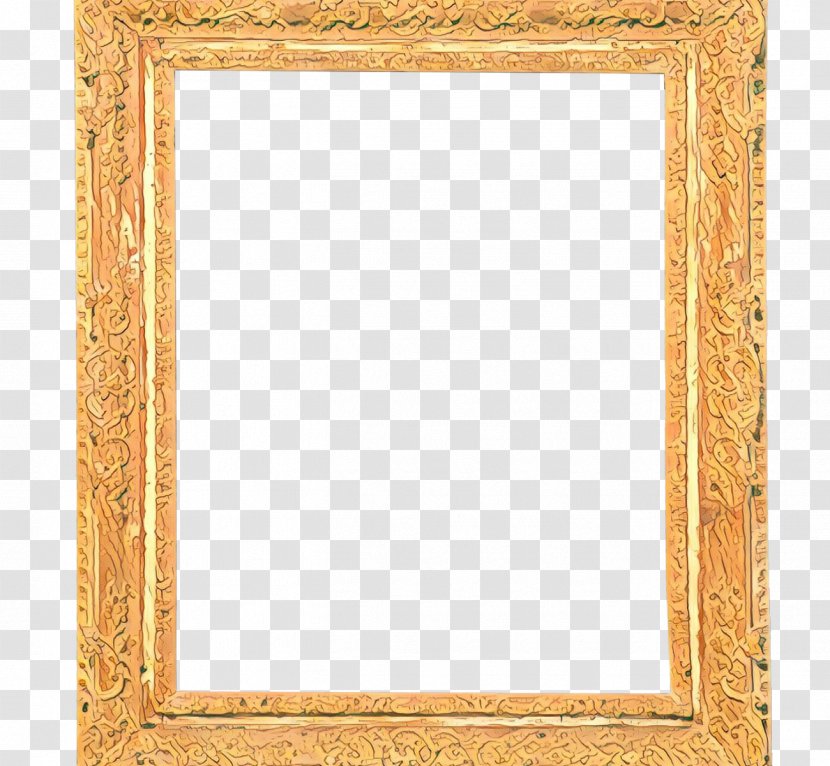 Picture Frames Oil Painting Gilding - Mirror Beige Transparent PNG