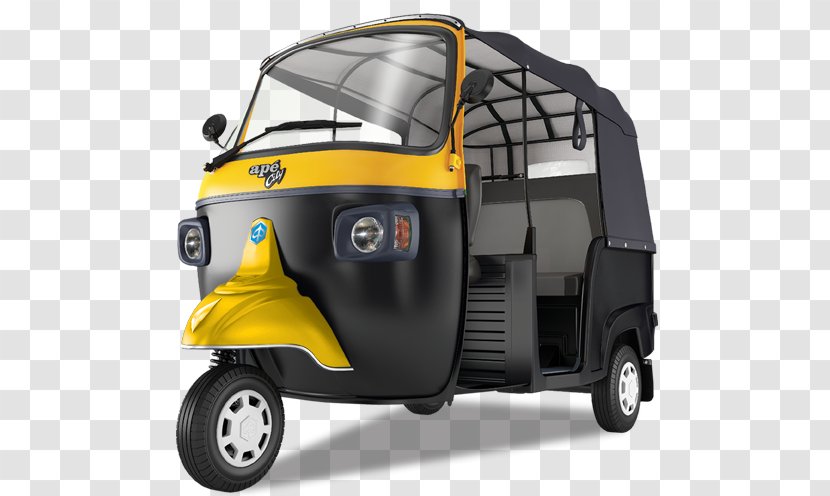 Piaggio Ape Auto Rickshaw City Car Transparent PNG