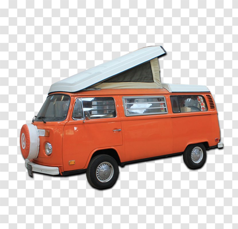 Compact Van Volkswagen Type 2 Car - Model Transparent PNG