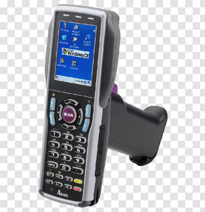 Portable Data Terminal Windows Embedded Compact Mobile Computer Barcode - Computing - Lupine Transparent PNG