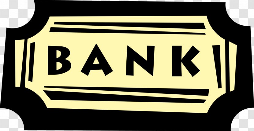 Bank Clip Art Vector Graphics Financial Institution Logo - Black And White Transparent PNG