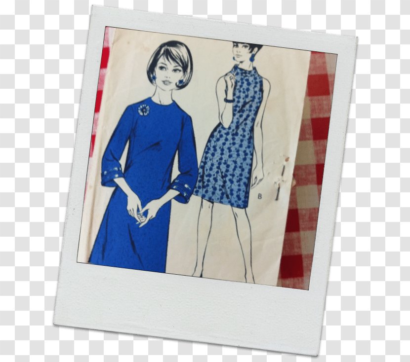 Fashion Illustration Poster - Costume Design - Sewing Pattern Transparent PNG