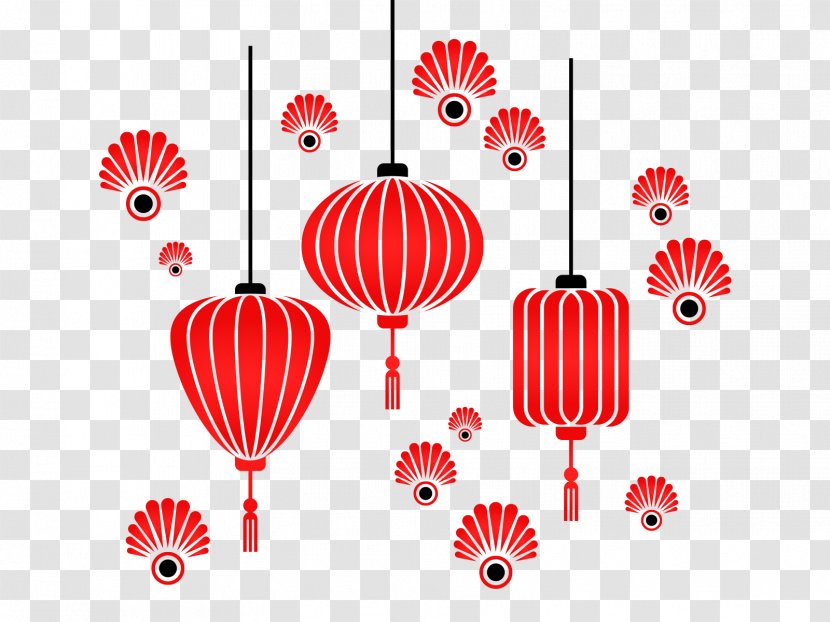 China Chinese New Year Image Design - Lunar - Lampion Transparent PNG