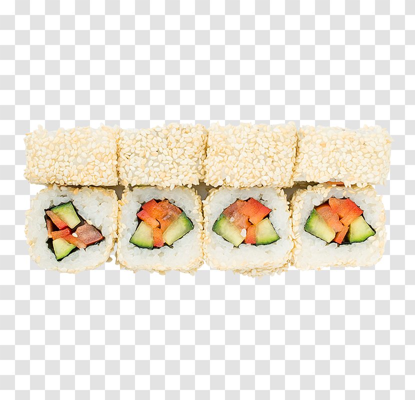 California Roll Gimbap Sushi Chopsticks Finger Food - Dish Transparent PNG