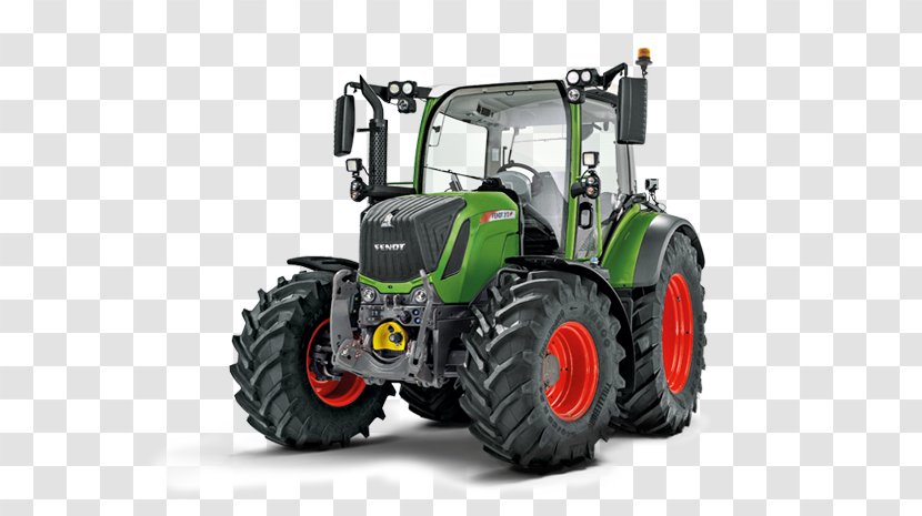 Tractor Fendt 300 Vario Agricultural Machinery Agriculture - Frame - Agco Tractors Transparent PNG