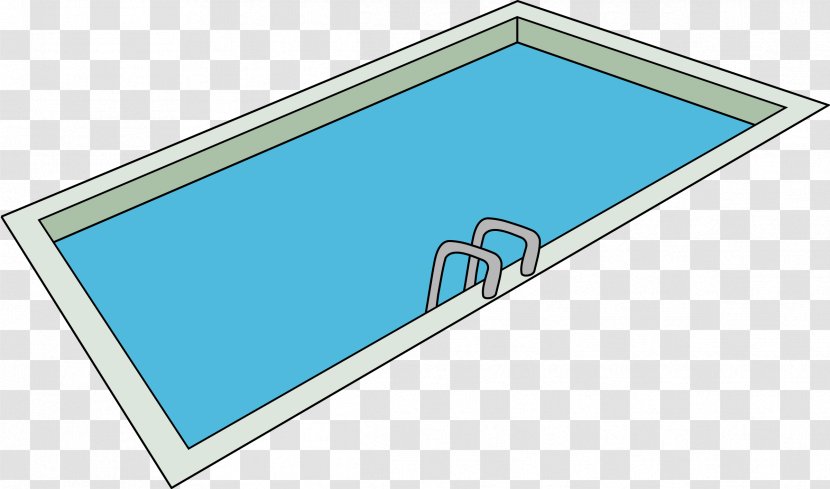 Swimming Pool Clip Art - Rectangle Transparent PNG