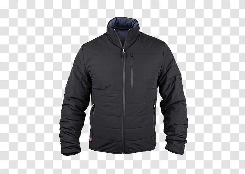 Leather Jacket PrimaLoft Shell Sleeve - Lining Transparent PNG