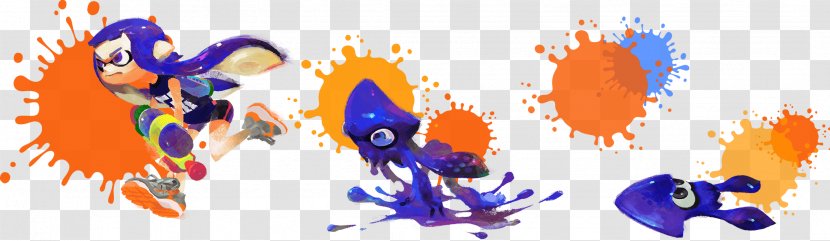 Splatoon 2 Wii U Squid - Amiibo Transparent PNG