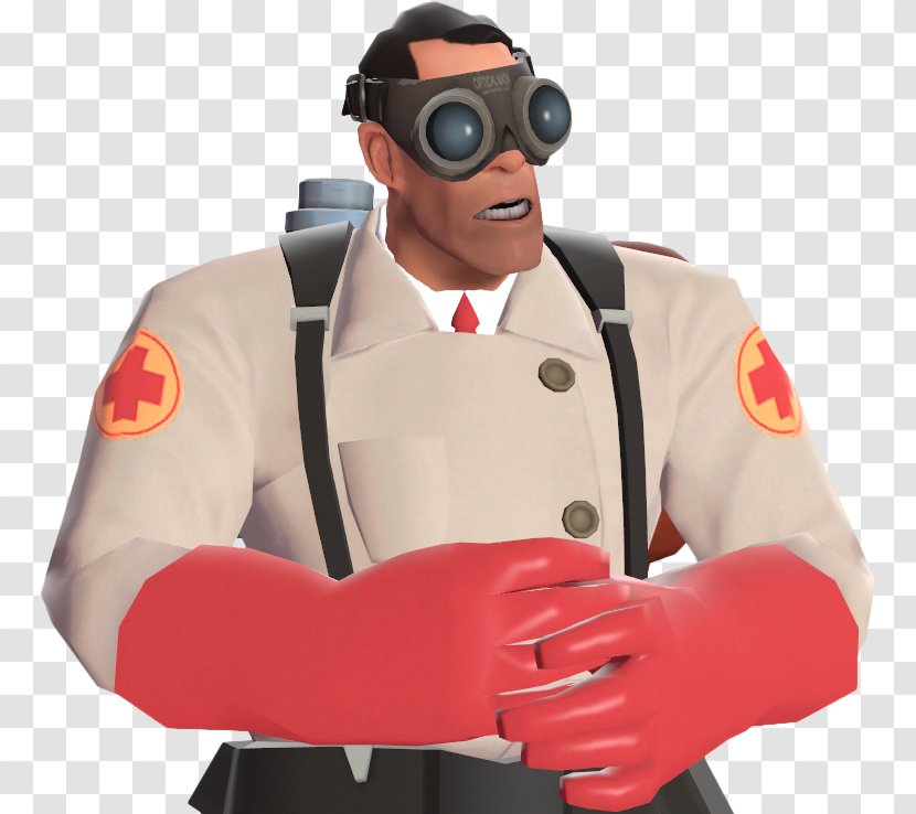 Team Fortress 2 Oculus Rift Goggles Glasses Game - Medic Transparent PNG