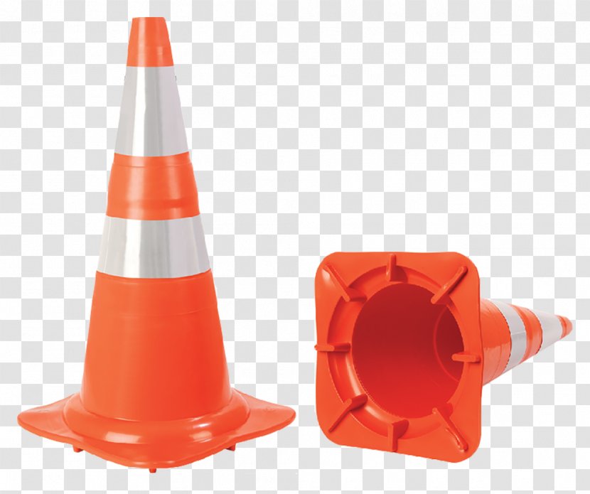 Cone Orange Color Red Green Transparent PNG