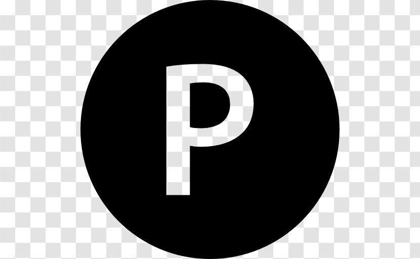 Estacionamiento - Black And White - Logo Transparent PNG