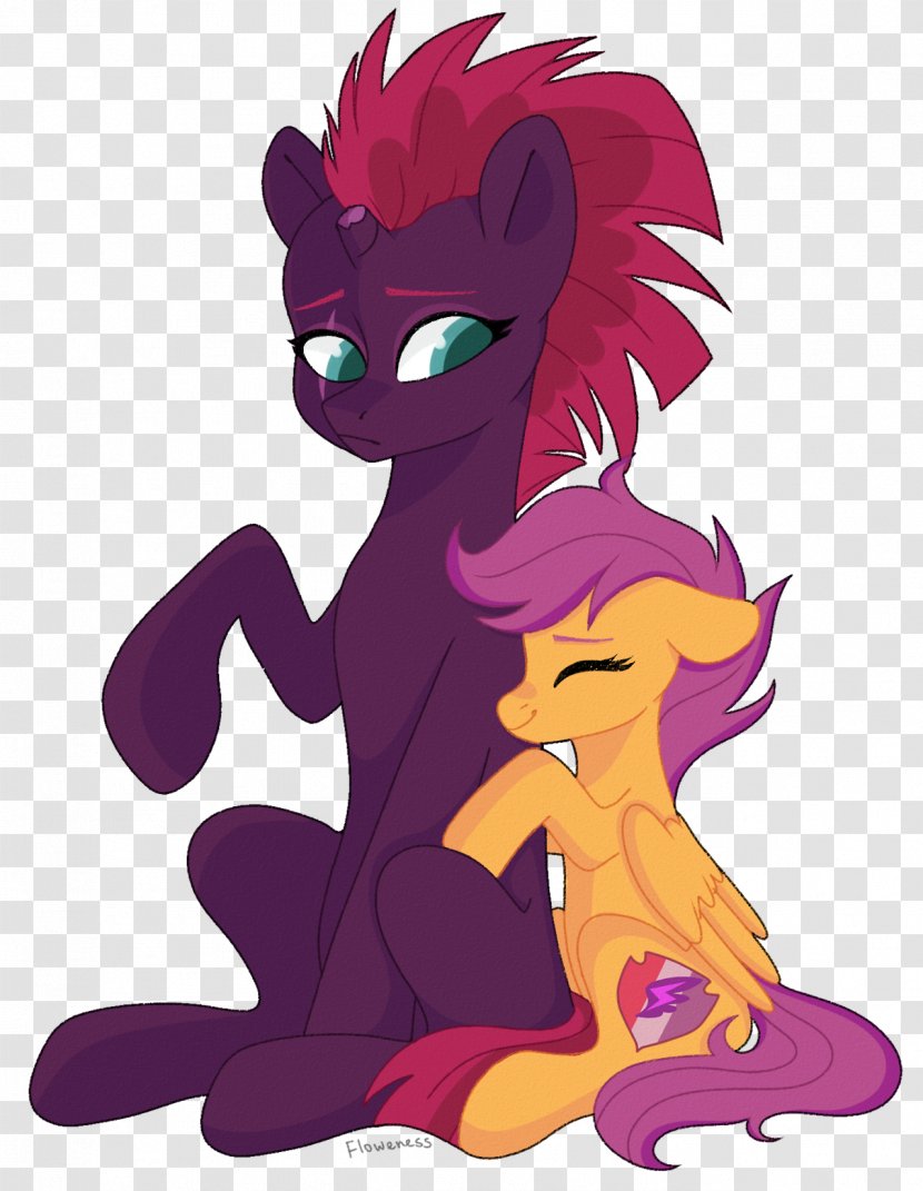 Pony Scootaloo Tempest Shadow Art Song - Cartoon - Mlp Fanart Transparent PNG