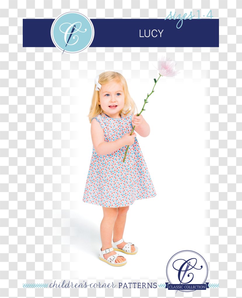 Polka Dot Smocking Smock-frock Child Pattern - Cartoon - Corner CHILD Transparent PNG