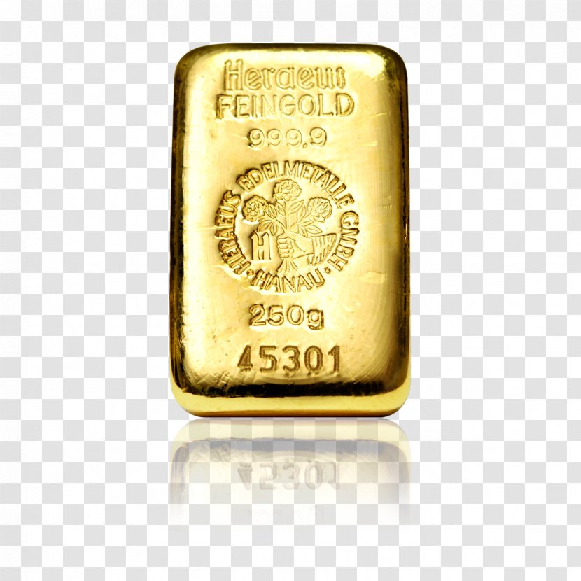 Gold Bar Metal As An Investment Good Delivery - Decorated Transparent PNG