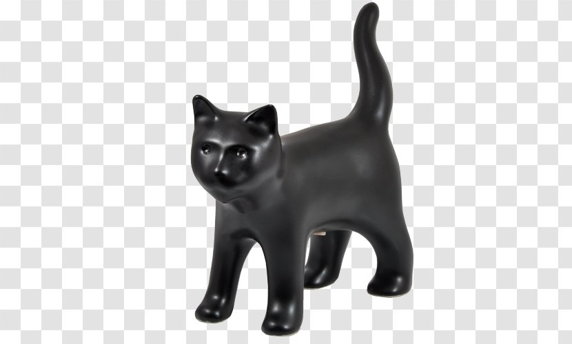 Urn Domestic Short-haired Cat Pet Ceramic Korat - Black - Buddha Figurine Transparent PNG