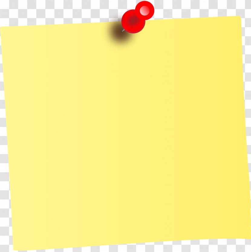Post-it Note Paper Clip Art - Adhesive Tape - Sticky Transparent PNG
