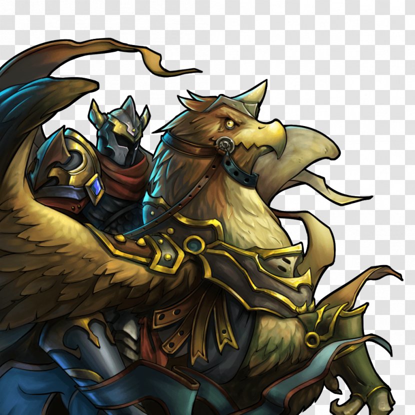 Griffin Knight Dragon Gems Of War Legendary Creature - Hippogriff - Griffon Transparent PNG