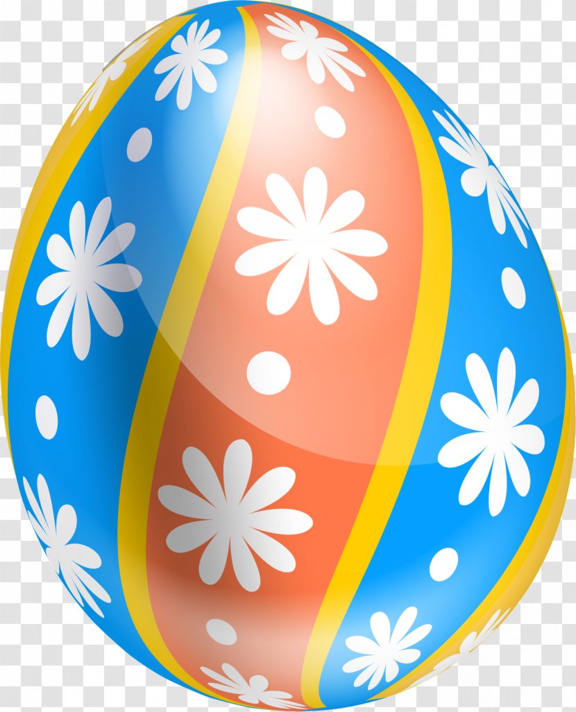 Easter Clip Art - Drawing - Hand Painted Colorful Eggs Transparent PNG