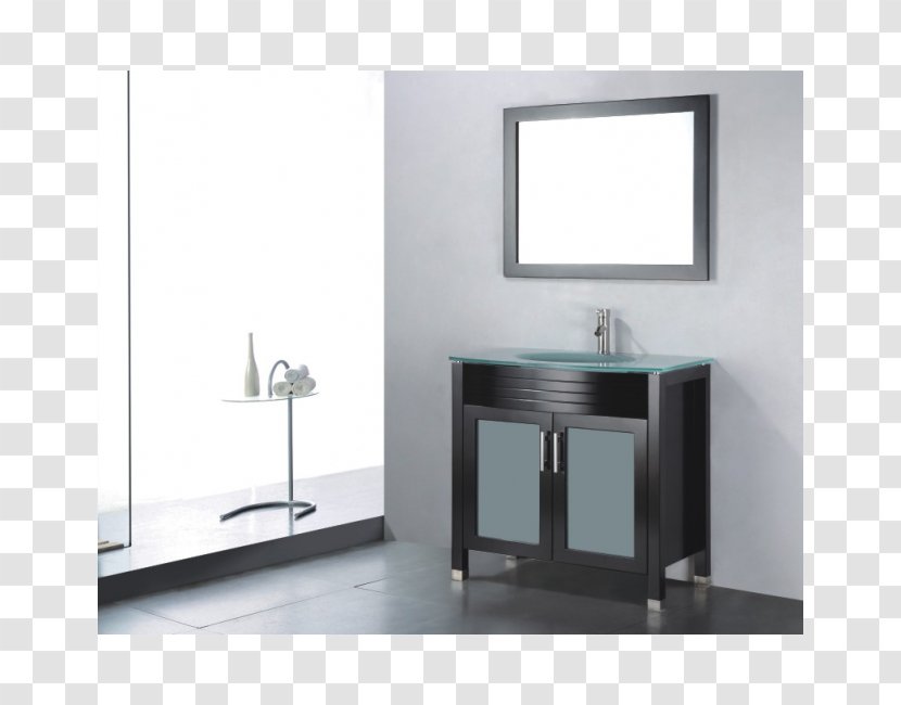 Bathroom Cabinet Cabinetry Modern Vanity - Toilet Floor Transparent PNG