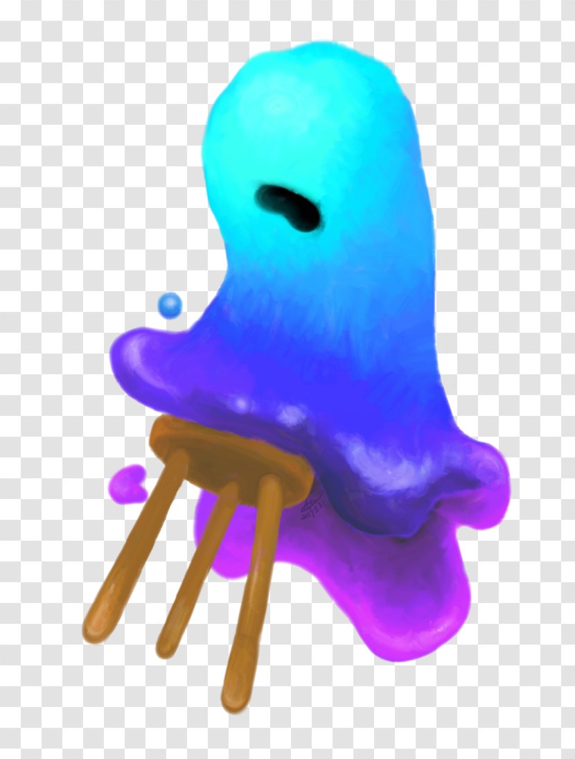 Purple Violet Cobalt Blue - Slime Transparent PNG