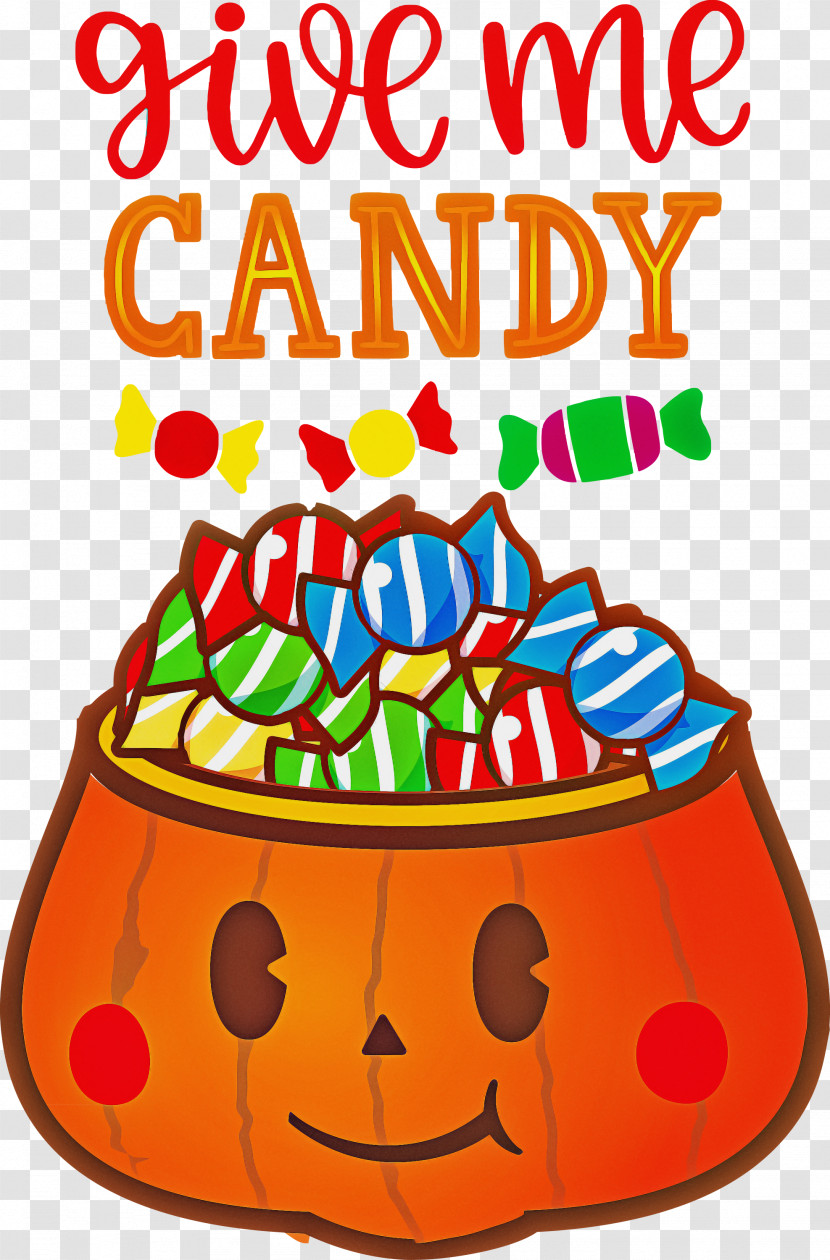 Give Me Candy Trick Or Treat Halloween Transparent PNG