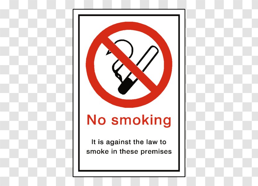 Smoking Ban Tobacco Cessation - Health - Sign Label Transparent PNG