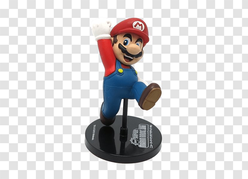 New Super Mario Bros. Wii & Yoshi - Bros - Miniature Figure Transparent PNG