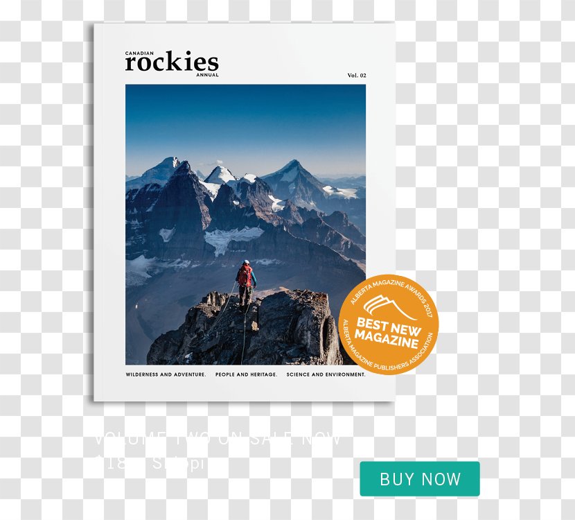 Crowfoot Media Inc. Mountain Photography Advertising Magazine - Range - Canadian Rockies Transparent PNG