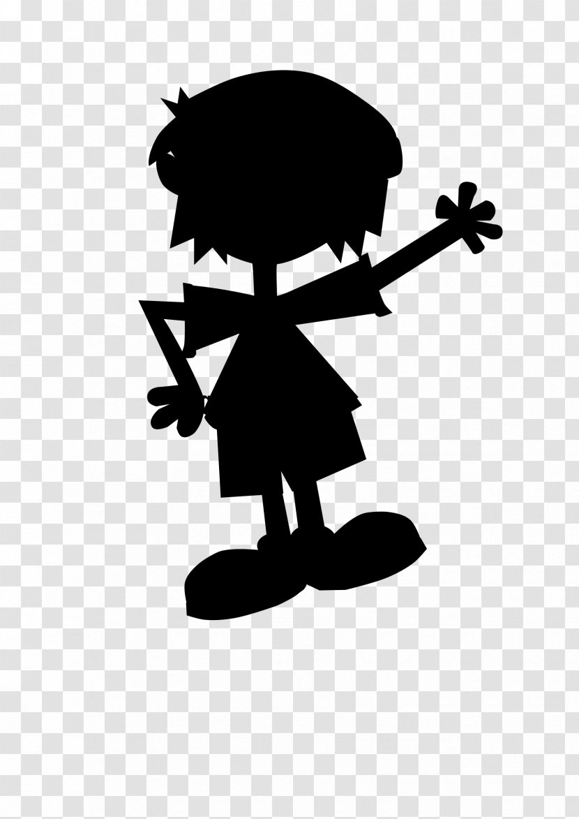 Black Line Background - White M - Character Silhouette Transparent PNG