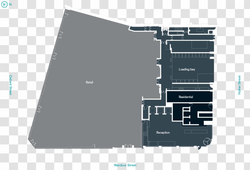 Floor Plan The Ampersand Building Brand - Ground Transparent PNG