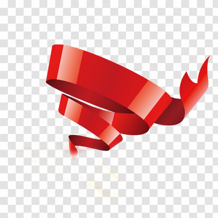 Red Gratis - Ribbon Transparent PNG
