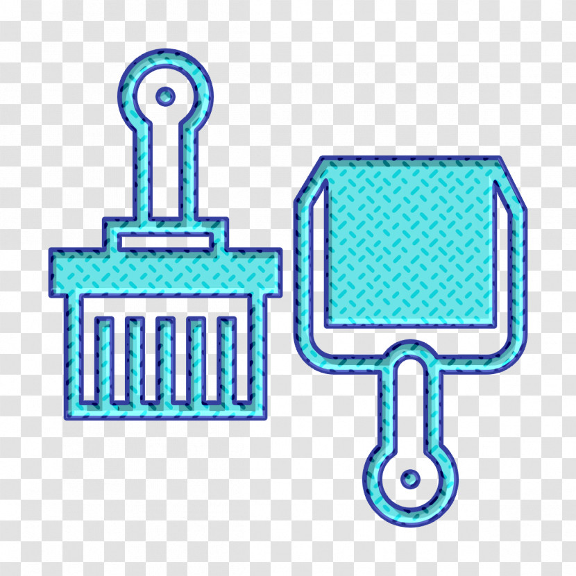 Cleaning Icon Broom Icon Furniture And Household Icon Transparent PNG