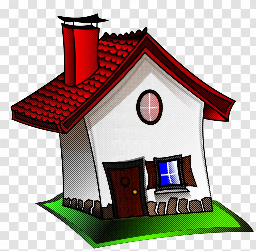House Cartoon Home Roof Cottage - Building Transparent PNG