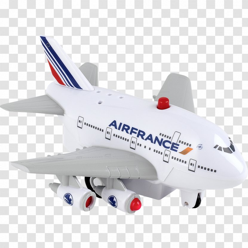 Airbus A380 Boeing 747 Airplane Aircraft Air France - Flight Transparent PNG