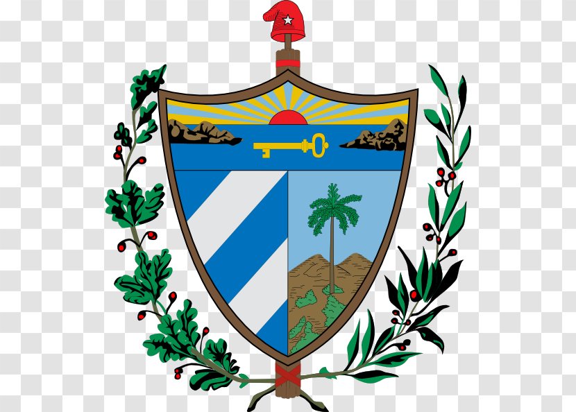 Coat Of Arms Cuba Crest - Symbol Transparent PNG