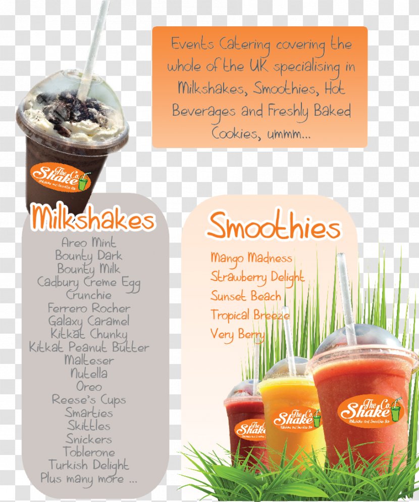 Milkshake Juice Smoothie Flavor Mobile Catering Transparent PNG