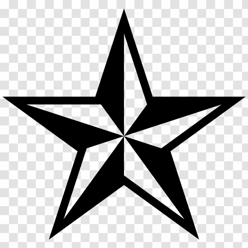 Texas State University The College Of Education Bobcats Football - Triangle - Stars Drawing Nautical Star Transparent PNG