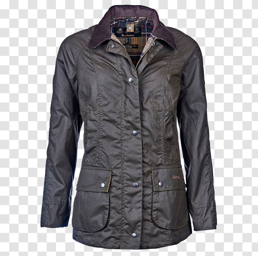 Beadnell Waxed Jacket J. Barbour And Sons Cotton - Outerwear Transparent PNG