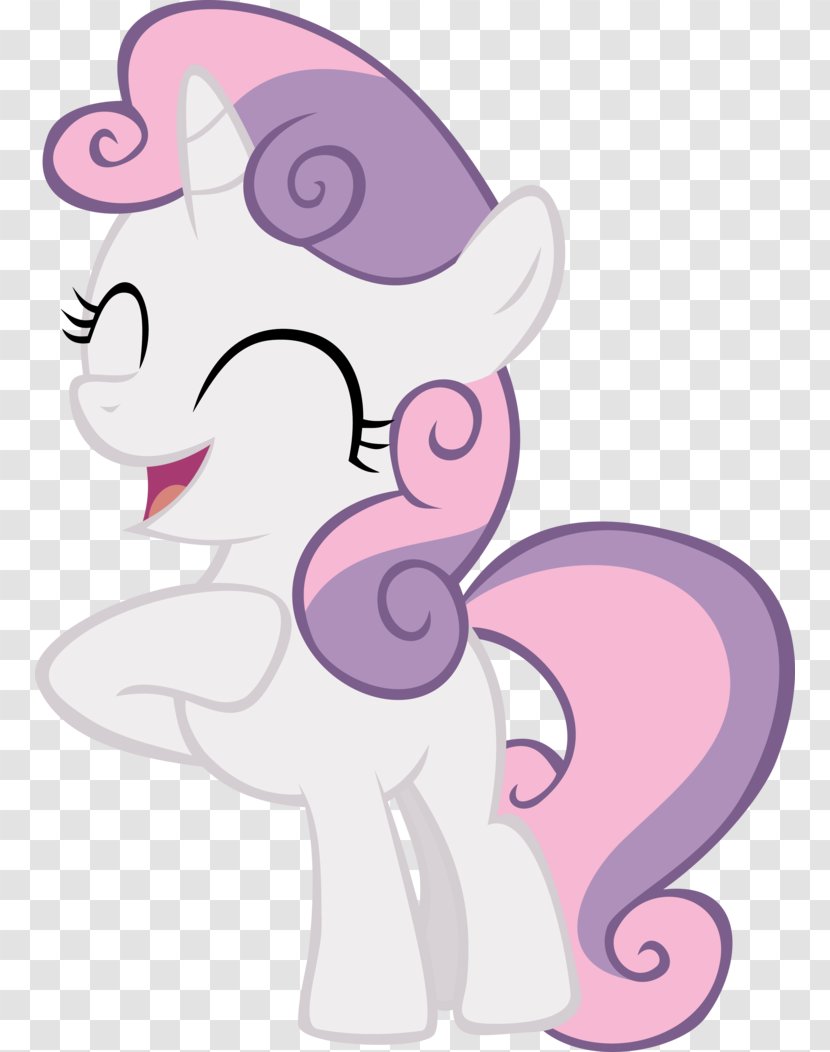 Sweetie Belle Pony Rarity Twilight Sparkle Cutie Mark Crusaders - Flower - Sing A Song Transparent PNG