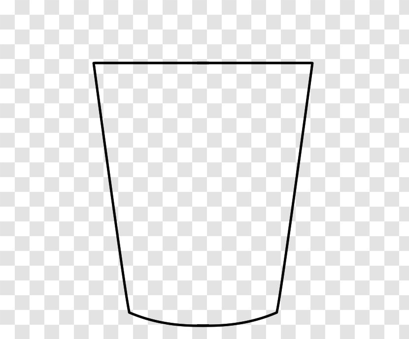 White Line Art Angle - Tableglass Transparent PNG